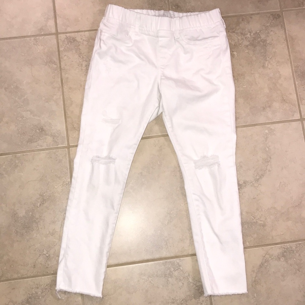GapKids 1969 Distressed Jegging Ankle Jeans